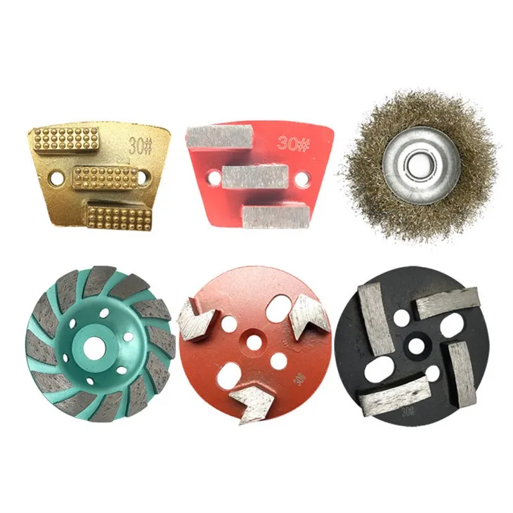 Pad de șlefuit pentru podea din metal de 4 inch