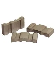 Segment de diamant în formă turbo